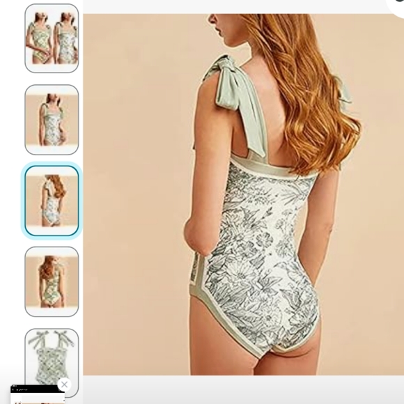 Violet Reversible Tie-Shoulder One Piece Swimsuit - Picture 12 of 12